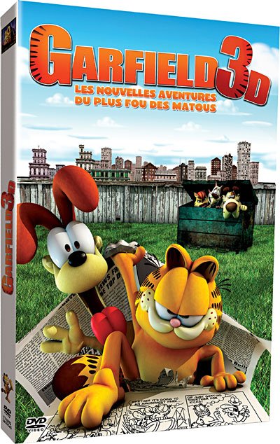 Cover for Garfield 3d - Les Nouvelles Aventures Du Plus Fou Des Matous (DVD) (2020)