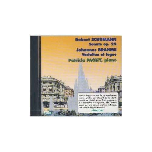 Cover for Schumann / Brahms · Sonate Op.22/variations et Fugues (CD) (2002)
