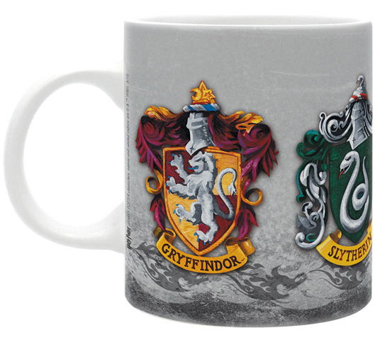 Harry Potter The 4 Houses Mug - Abystyle - Livres - ABYSSE UK - 3700789233022 - 1 mars 2024