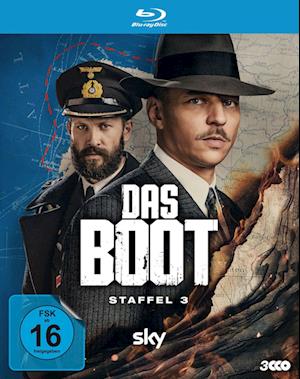 Cover for Dinda,franz / Wlaschiha,tom / Kiwitt,pierre/+ · Das Boot-staffel 3 (Blu-Ray) (2022)