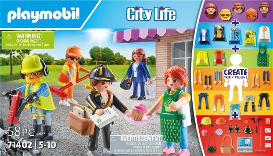 Cover for Playmobil · Playmobil City Life My Figures  - 71402 (Leksaker)