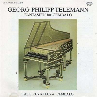 Cover for Georg Philipp Telemann  · Fantasia Per Cembalo N.1 (CD)