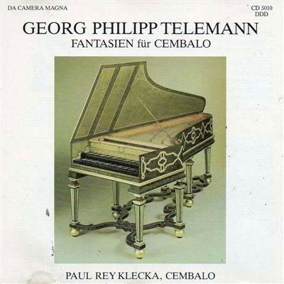 Fantasia Per Cembalo N.1 - Georg Philipp Telemann  - Muzyka -  - 4011563501022 - 