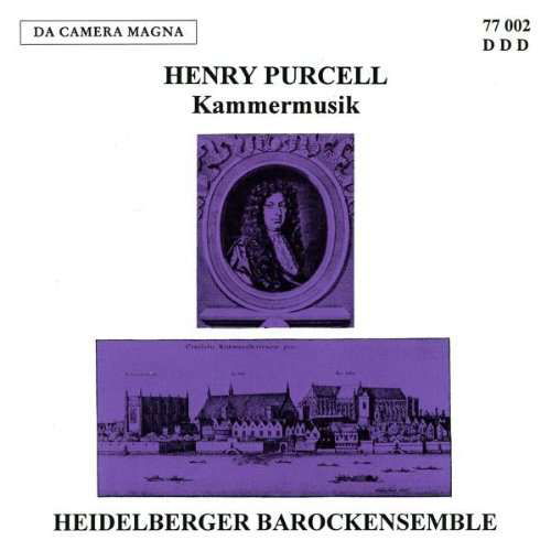 Cover for Purcell / Heidelberger · Triosonatas for 2 Violins (CD) (2012)