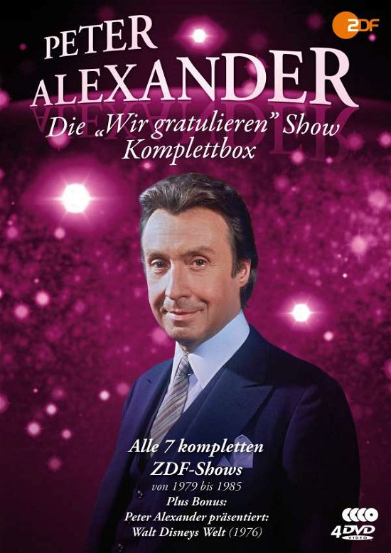 Cover for Peter Alexander · Die Peter Alexander Wir Gratu (DVD) (2017)