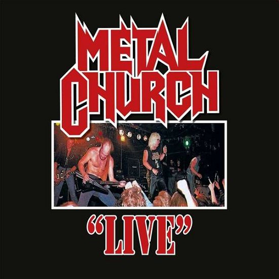 Cover for Metal Church · Live (LP) [Coloured edition] (2018)