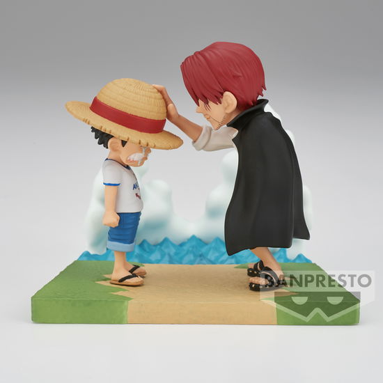 World Collectable Figure Log Stories - Monkey.D.Luffy & Shanks - One Piece: Banpresto - Merchandise -  - 4983164883022 - November 30, 2023