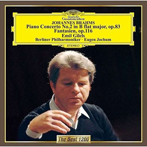 Cover for Emil Gilels · Brahms: Piano Concerto No. 2. Fantasy (CD) (2015)