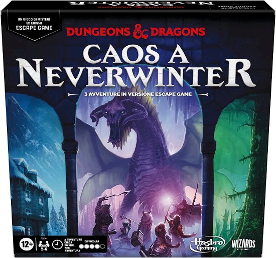 Cover for Dungeons &amp; Dragons · Dungeons &amp; Dragons: Hasbro - Chaos A Neverwinter (Leketøy)