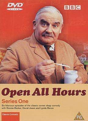 Cover for Open All Hours - Series One · Open All Hours Series 1 (DVD) (2002)