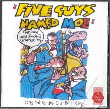 Cover for Original Cast Recording · 5 Guys Named Moe (CD) (2016)