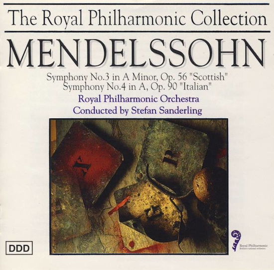 Cover for Royal Philharmonic Orchestra / Sanderling Stefan · Symphony No. 3 Op. 56 / Symphony No. 4 Op. 90 (CD) (1998)