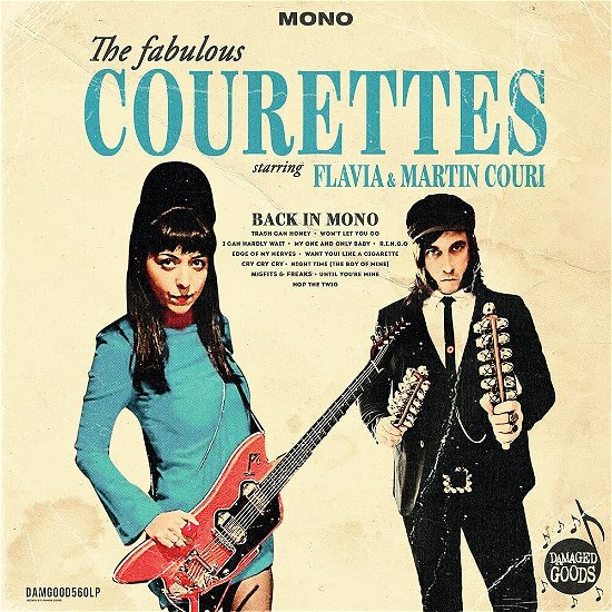 Back In Mono (Signed Edition) - The Courettes - Musik - DAMAGED GOODS RECORDS - 5020422056022 - October 15, 2021