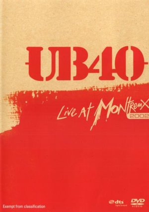Cover for Ub40 · Live at Montreux 2002 (DVD) (2010)