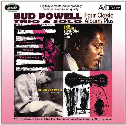 Four Classic Albums Plus (Strictly Powell / The Genius Of Bud Powell / Swingin With Bud / Piano Interpretations By Bud Powell) - Bud Powell - Music - AVID - 5022810303022 - June 27, 2011