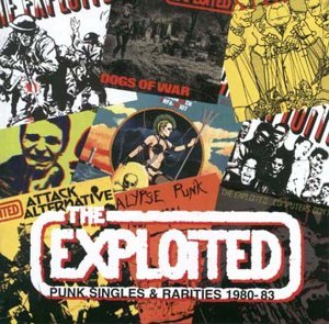 Cover for Exploited · Punk Singles &amp; Rarities (CD) (2001)