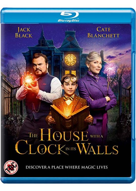 Cover for The House With A Clock In Its Walls (Blu-ray) (2019)