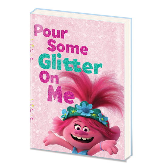 Cover for Trolls: World Tour · Pour Some Glitter PVC Premium A5 Notebook (Quaderno) (MERCH)