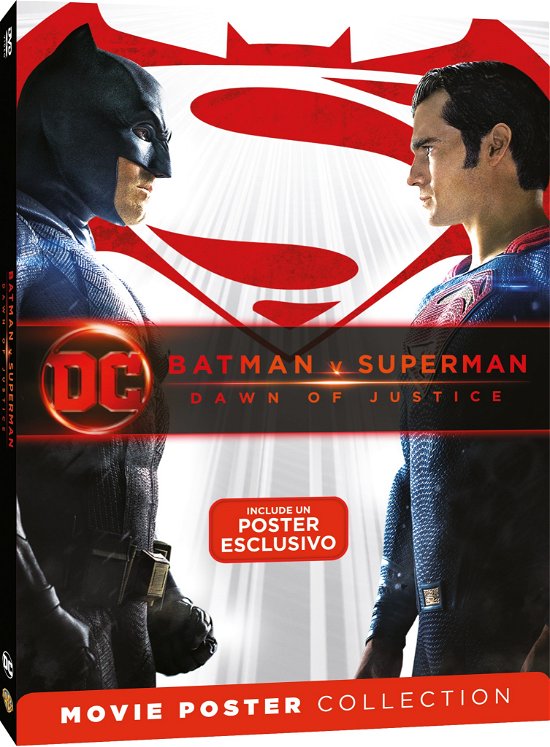 Batman V Superman - Dawn of Justice - Ltd Movie Poster Edition - Amy Adams,ben Affleck,henry Cavill,jesse Eisenberg,gal Gadot,diane Lane - Film - WARNER HOME VIDEO - 5051891168022 - 23. april 2019