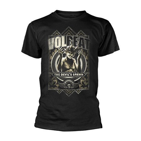 Cover for Volbeat · Devils Spawn (Bekleidung) [size M] [Black edition] (2019)