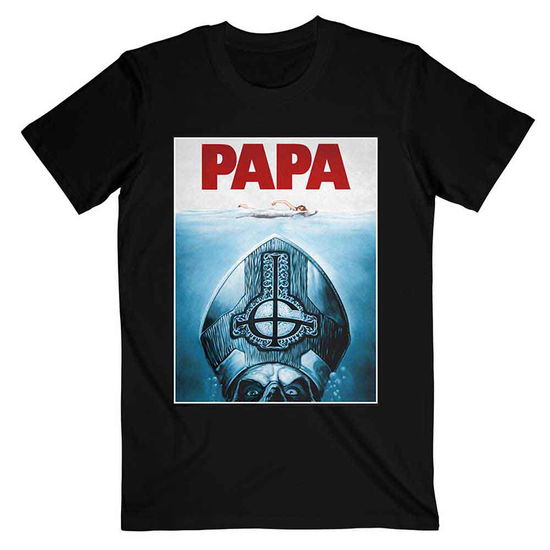 Ghost Unisex T-Shirt: Papa Jaws - Ghost - Merchandise - Global - Apparel - 5055979978022 - December 12, 2016