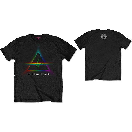 Pink Floyd Unisex T-Shirt: Why (Back Print) - Pink Floyd - Koopwaar - Perryscope - 5056170608022 - 