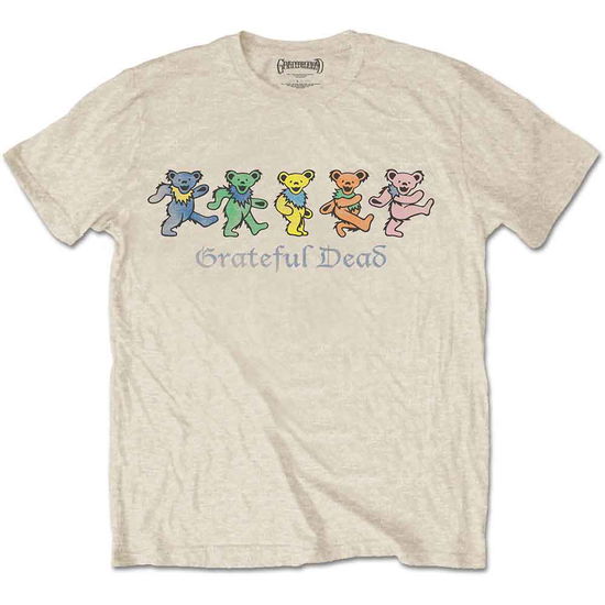 Grateful Dead Unisex T-Shirt: Dancing Bears - Grateful Dead - Merchandise -  - 5056368625022 - 