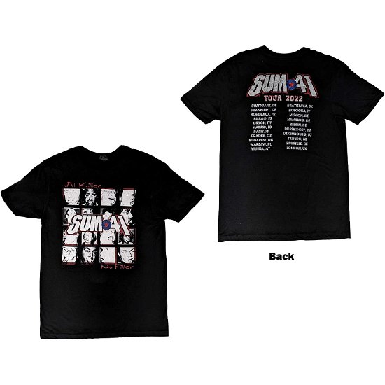 Cover for Sum 41 · Sum 41 Unisex T-Shirt: All Killer No Filler European Tour 2022 (Ex-Tour &amp; Back Print) (T-shirt) [size S]