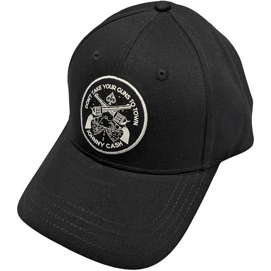 Johnny Cash Unisex Baseball Cap: Don't Take Your Guns - Johnny Cash - Merchandise -  - 5056737221022 - 