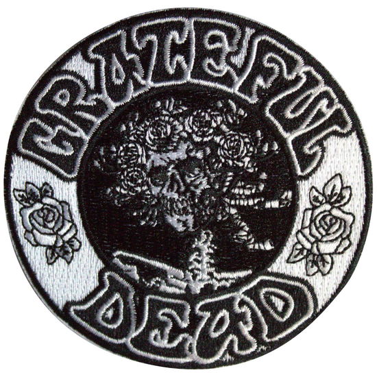 Cover for Grateful Dead · Grateful Dead Woven Patch: Black &amp; White Bertha Circle (Standard) (Patch) (2024)