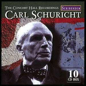Concert Hall Recordings - Carl Schuricht - Music - SCRIBENDUM - 5060028041022 - January 25, 2019