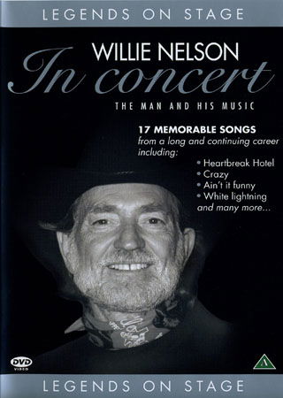 Cover for Willie Nelson, in Concert (DVD) (2001)