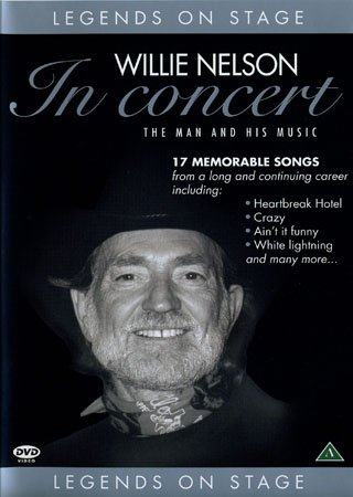 Cover for Willie Nelson, in Concert (DVD) (2001)