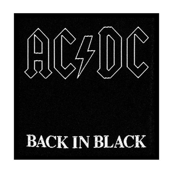 Back in Black - AC/DC - Koopwaar - PHD - 5060185010022 - 19 augustus 2019