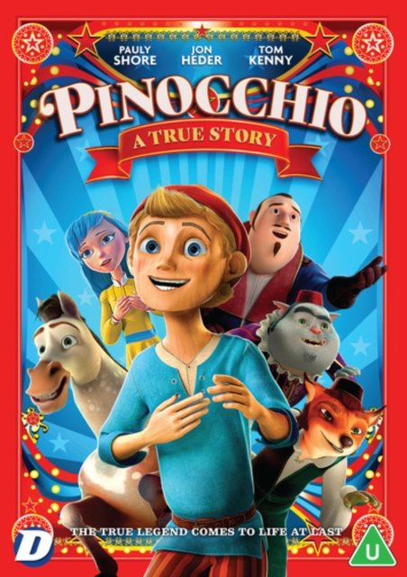 Pinocchio - A True Story - Pinocchio a True Story - Elokuva - Dazzler - 5060797576022 - maanantai 4. syyskuuta 2023