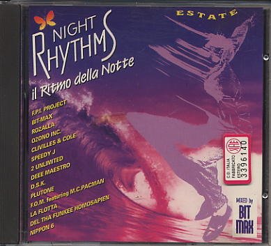 Cover for Artisti Vari · Night Rhythms Estate (CD)