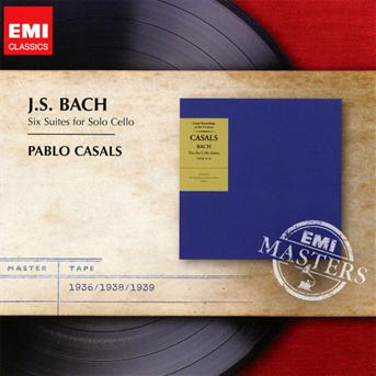 Bach / Cello Suites - Pablo Casals - Musiikki - WARNER CLASSICS - 5099908529022 - maanantai 12. syyskuuta 2011