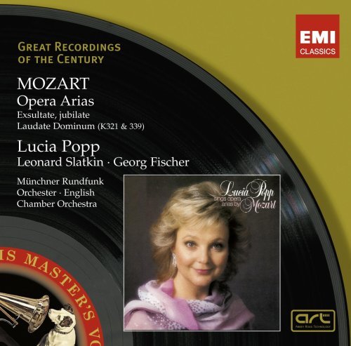 Cover for Wolfgang Amadeus Mozart · Sacred &amp; Operatic Arias (CD) (2019)