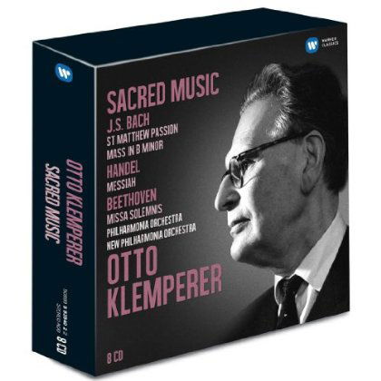 Cover for Otto Klemperer · Bach / Handel / Beethoven / Sacred Music (CD) [Limited edition] (2013)