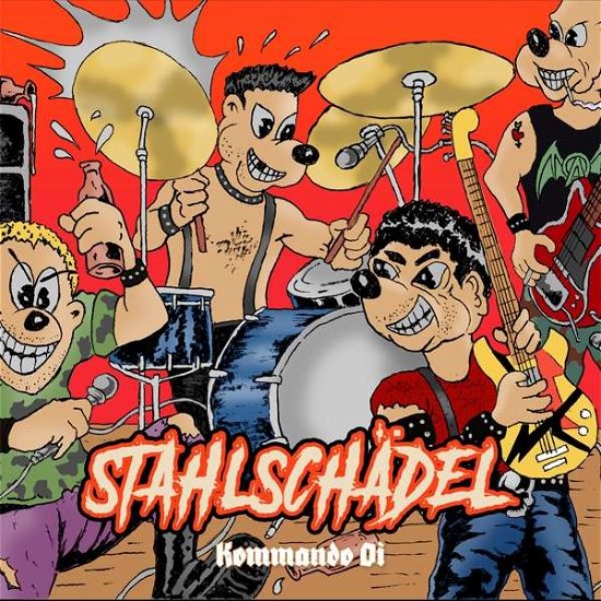 Cover for Stahlschädel · Kommando Oi (LP) (2023)