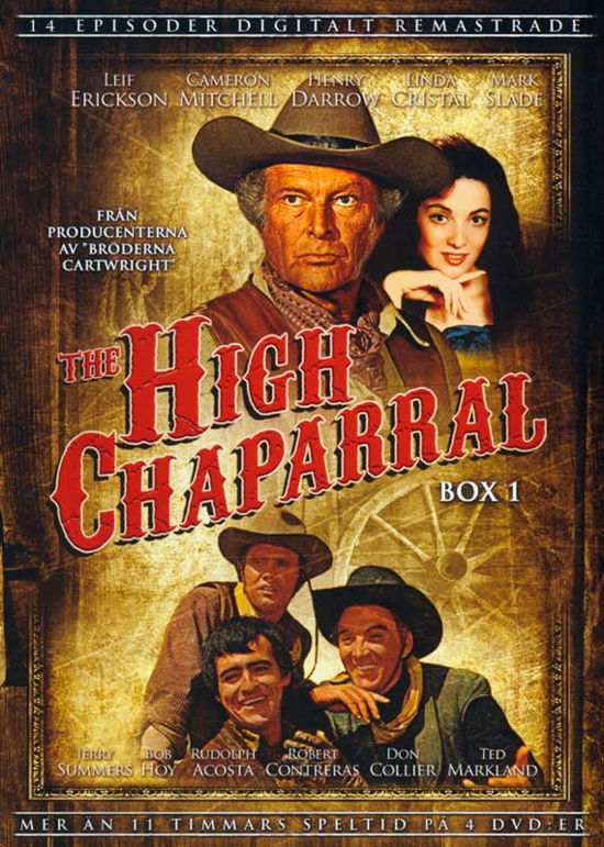 Cover for High Chaparral, the - Box 1* (DVD) (2012)