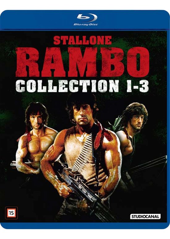 Rambo Collection 1-3 -  - Elokuva -  - 5709165146022 - torstai 30. tammikuuta 2020