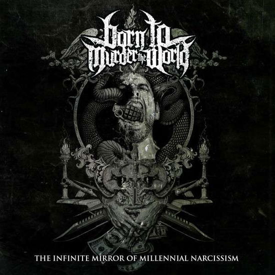 Cover for Born to Murder the World · The Infinite Mirror of Millennial Narcissism (LP) (2022)