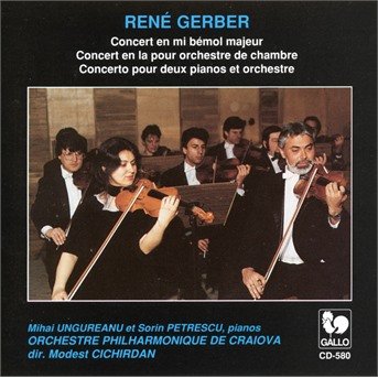 Cover for Rene' Gerber · Rene Gerber - 2 Concerts - Concerto Pour 2 Pianos (CD) (2019)