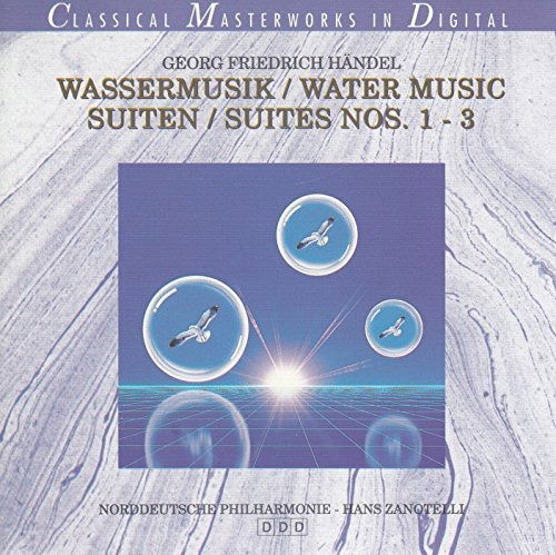 Cover for Nurnberger Symphoniker / Gmur Hanspeter · Water Music / Suites Nos. 1-3 (CD) (1990)