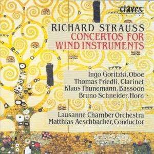 Cover for Richard Strauss · Concerto X Oboe, Concerto X Corno N.2, Concerto X Clar E Fag (CD) (2020)