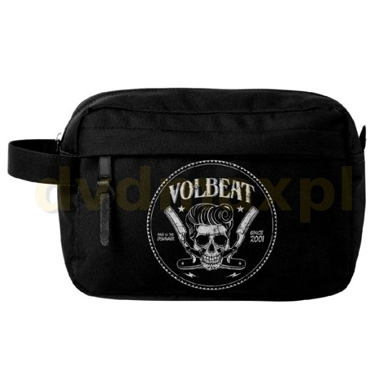 Cover for Volbeat · Volbeat Barber Pocket (Wash Bag) (Taske) [Black edition] (2019)