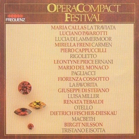 Opera Compact Festival Vol. 2 - Aa.vv. - Musik - FREQUENZ - 8003278420022 - 10. april 1988
