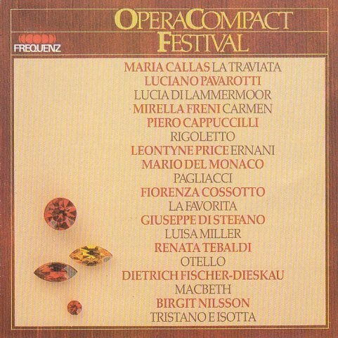 Opera Compact Festival Vol. 2 - Aa.vv. - Music - FREQUENZ - 8003278420022 - April 10, 1988