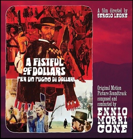 Cover for Ennio Morricone · A Fistful Of Dollars (LP) [Coloured edition] (2020)